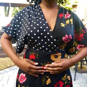 ASOS Dresses - NWT Printed wrap dress ASOS Dresses - NWT Printed wrap dress